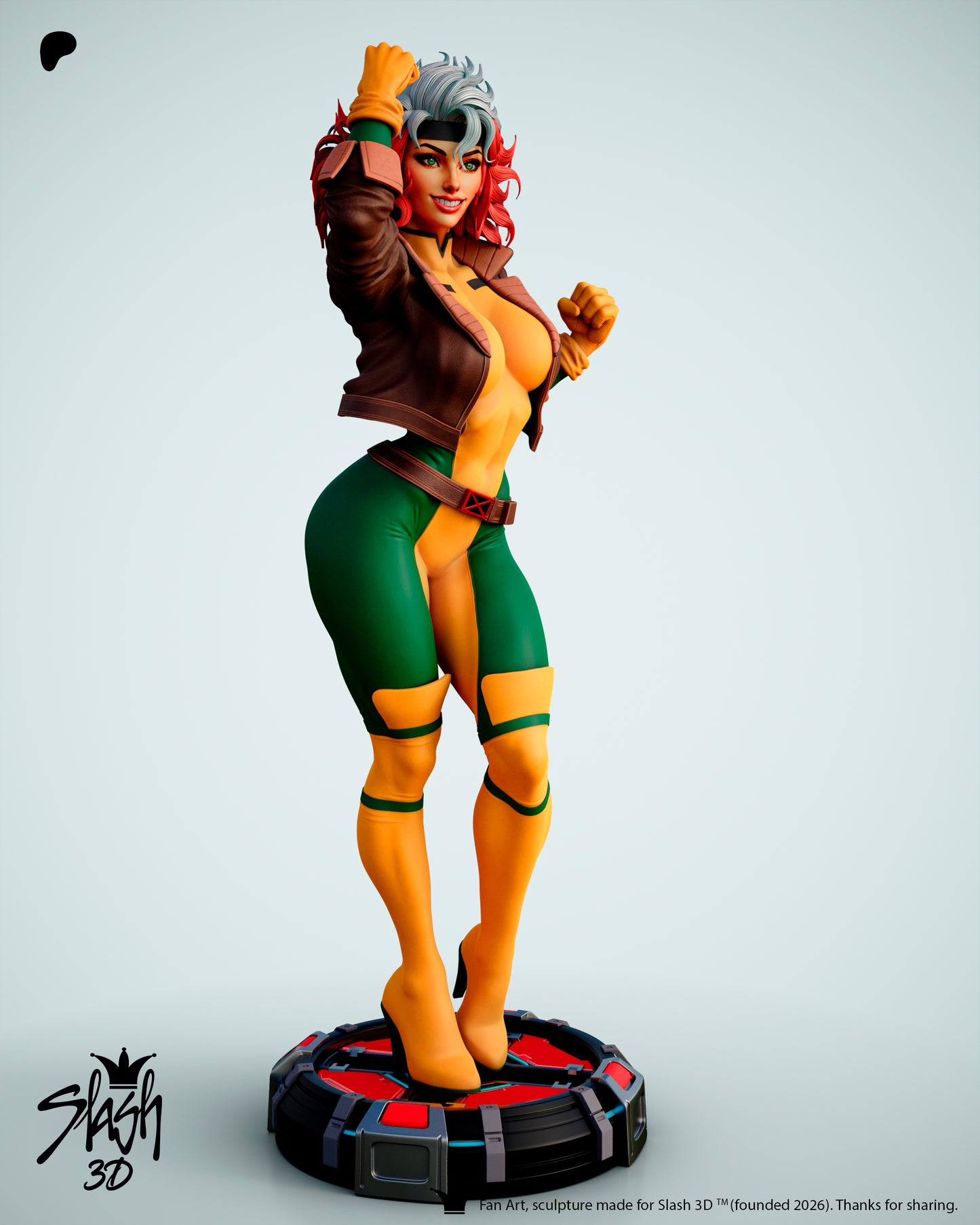 Rogue Statue 3D-Printed Kit