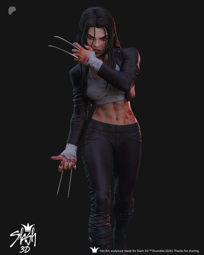 X-23 Statue 3D-Printed Kit