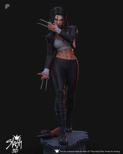 X-23 Statue 3D-Printed Kit