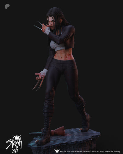 X-23 Statue 3D-Printed Kit
