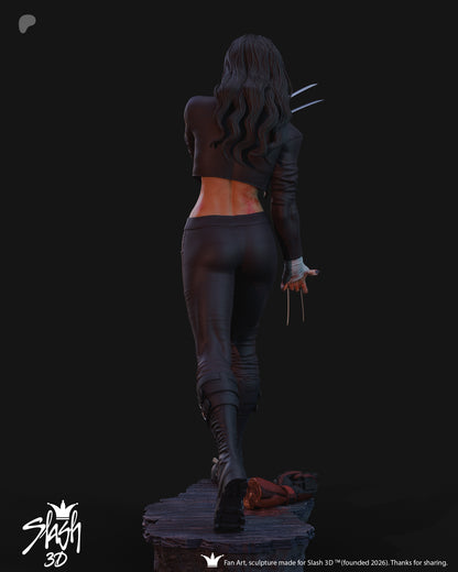 X-23 Statue 3D-Printed Kit