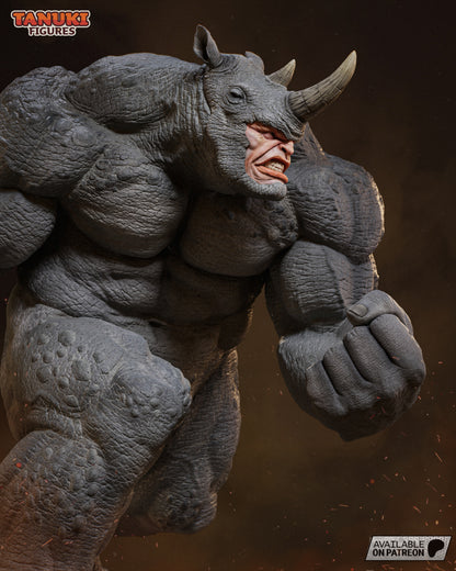 Rhino (Spider-Man) Statue