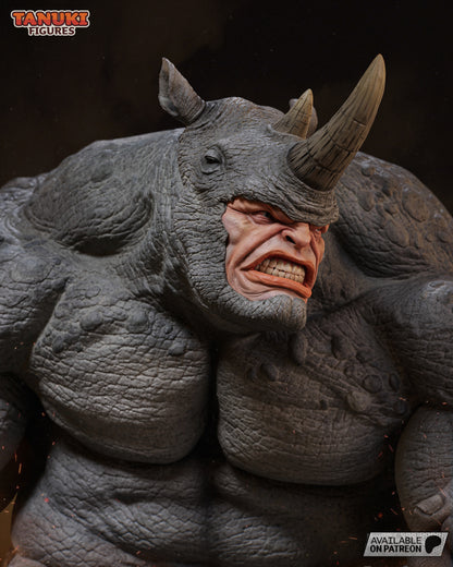 Rhino (Spider-Man) Statue