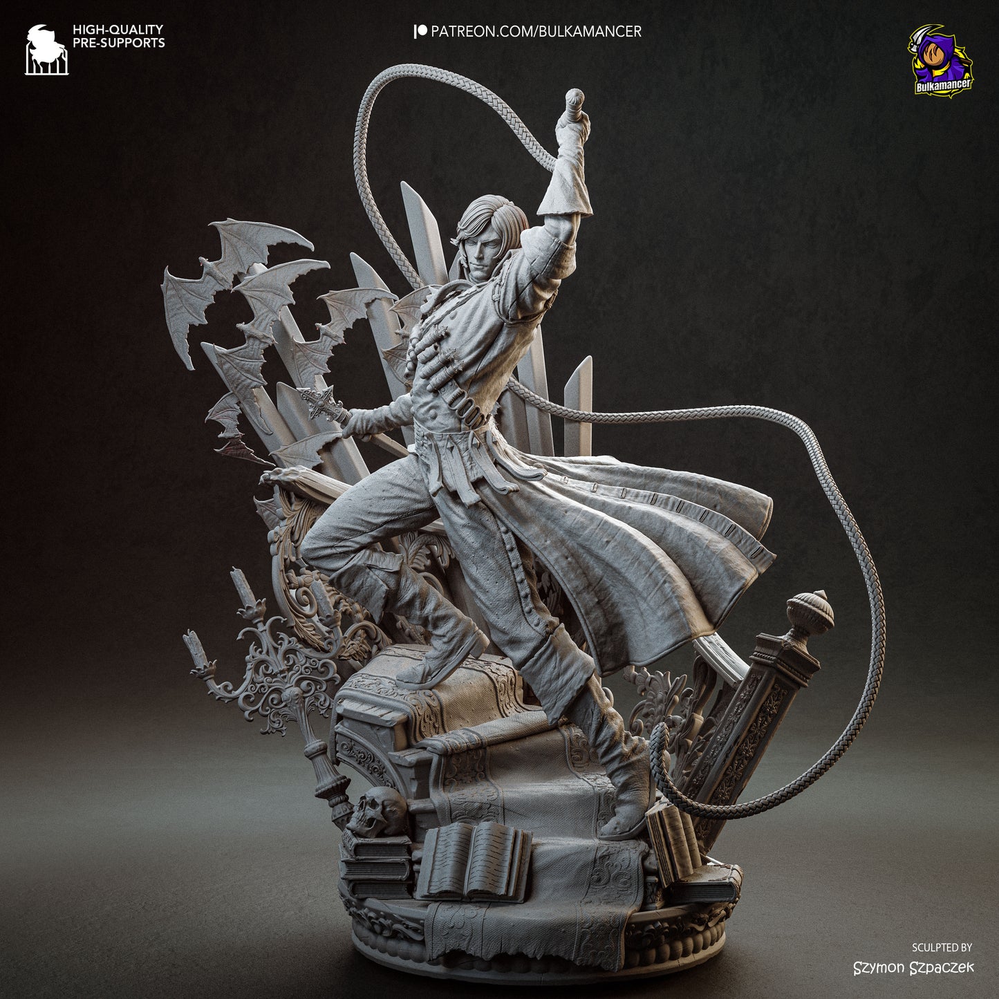 Richter Belmont Statue