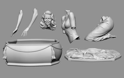 Rita Hayworth Statue 3D-Printed Kit