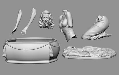 Rita Hayworth Statue 3D-Printed Kit
