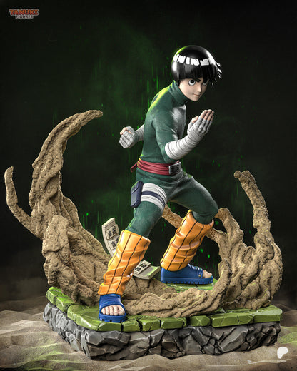 Rock Lee Statue 3D-Printed Kit