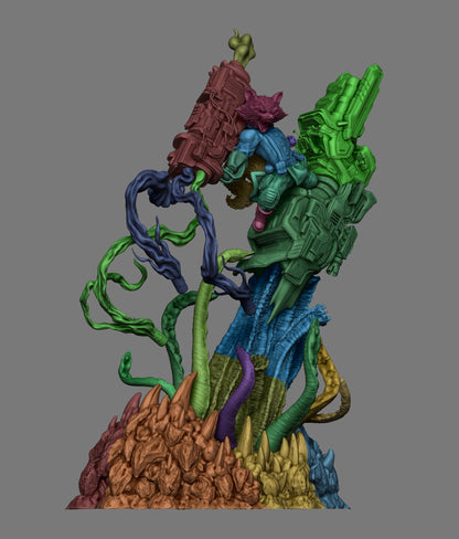 Rocket Raccoon Statue