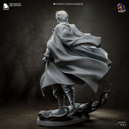 Roy Mustang Statue 3D-Printed Kit
