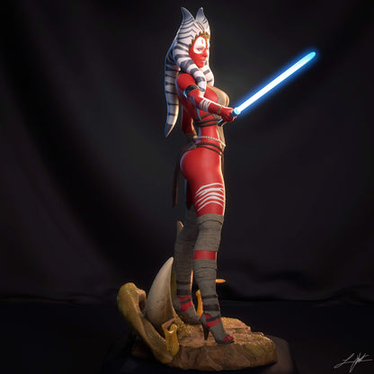 Shaak Ti Statue 3D-Printed Kit