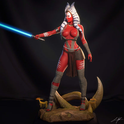 Shaak Ti Statue 3D-Printed Kit