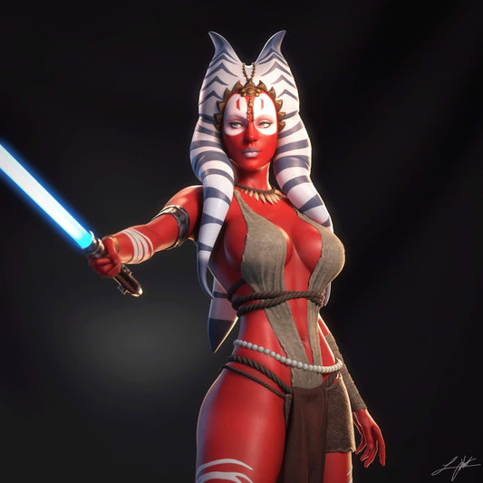 Shaak Ti Statue 3D-Printed Kit
