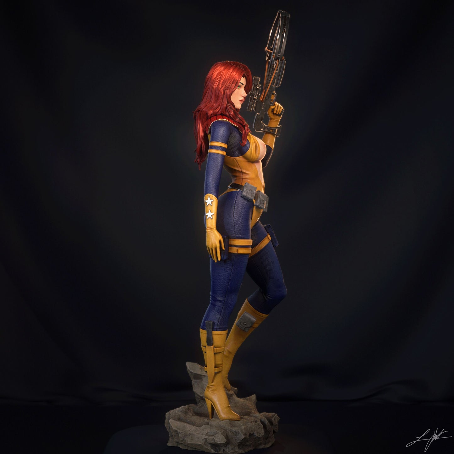 Scarlett Statue