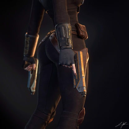 Sabine Wren Statue 3D-Printed Kit