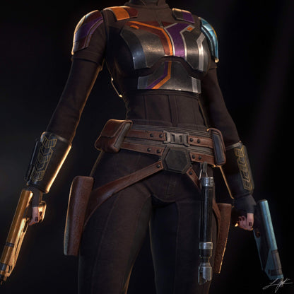 Sabine Wren Statue 3D-Printed Kit
