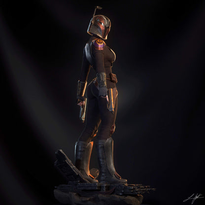 Sabine Wren Statue 3D-Printed Kit