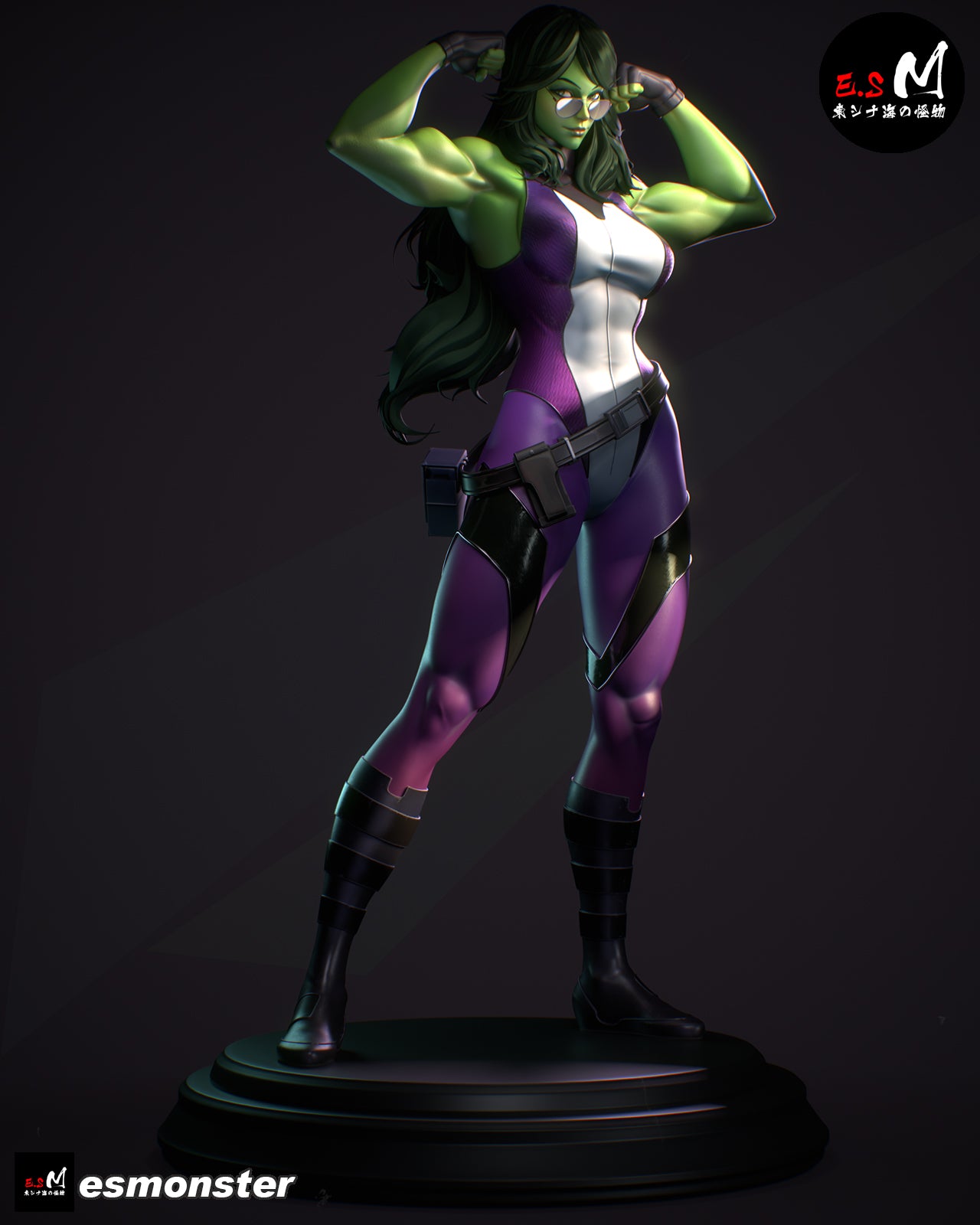 She-Hulk Statue