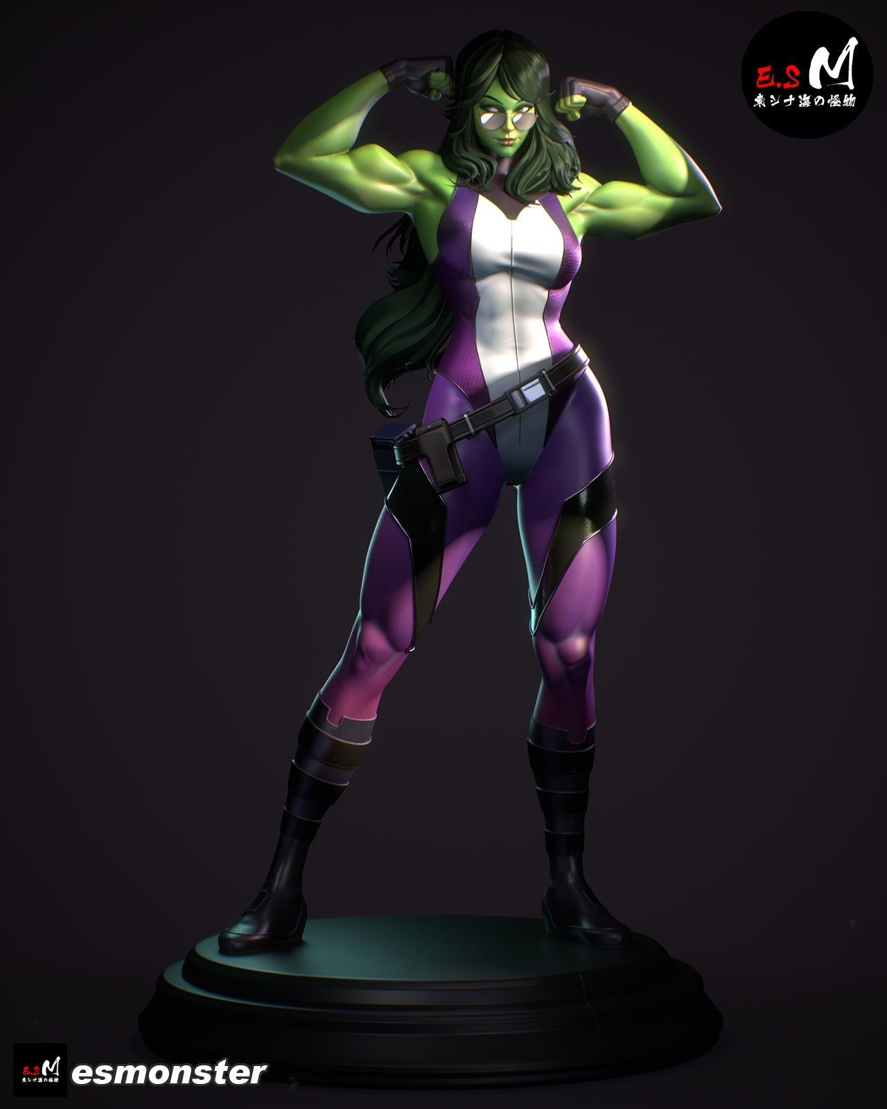 She-Hulk Statue