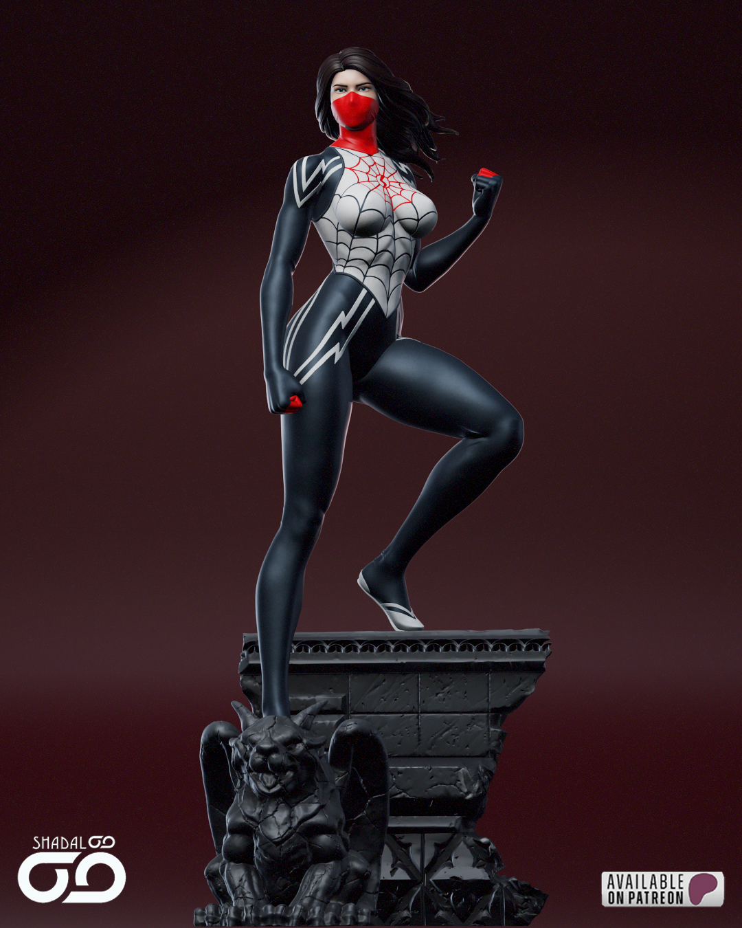 Silk V2 Statue