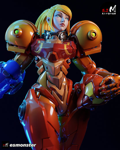 Samus Aran (Power Suit) Statue