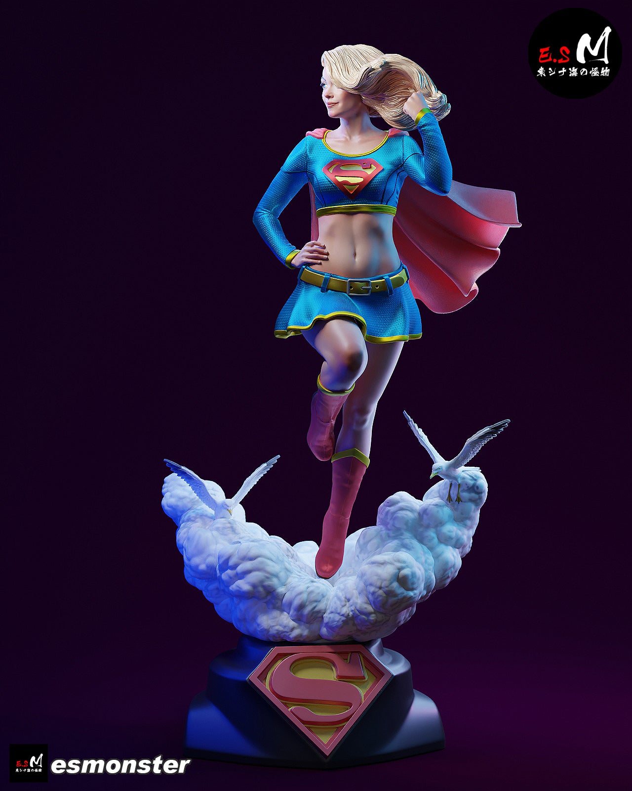 Supergirl Statue