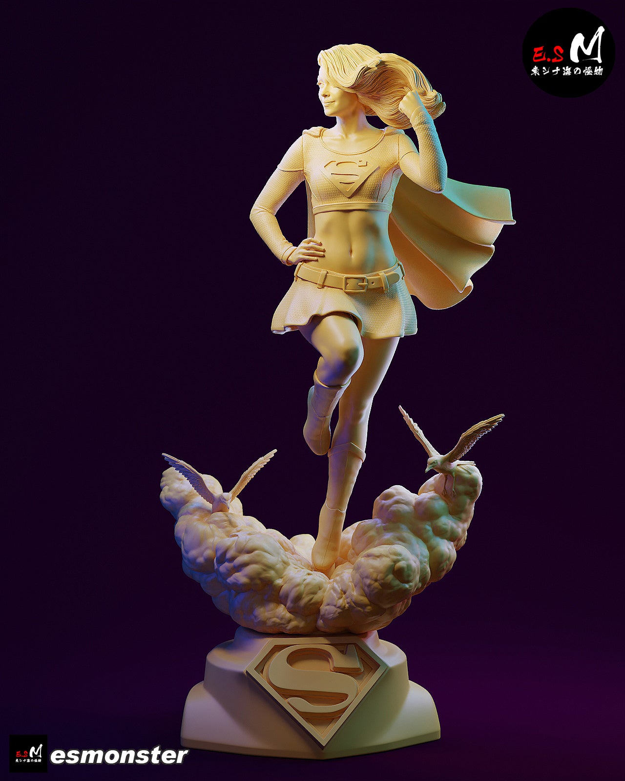 Supergirl Statue