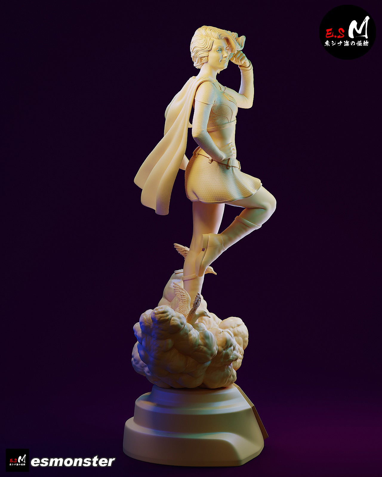 Supergirl Statue