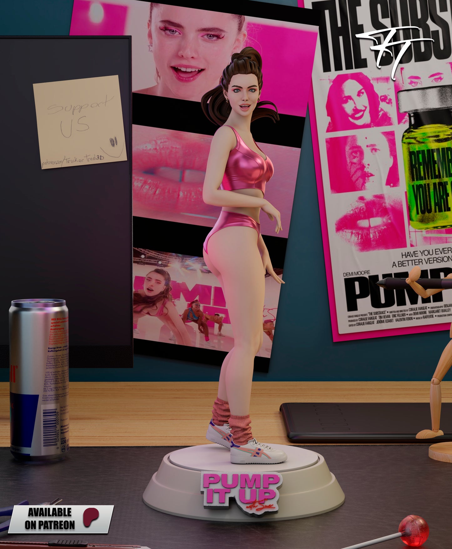 Sue Statue 3D-Printed Kit