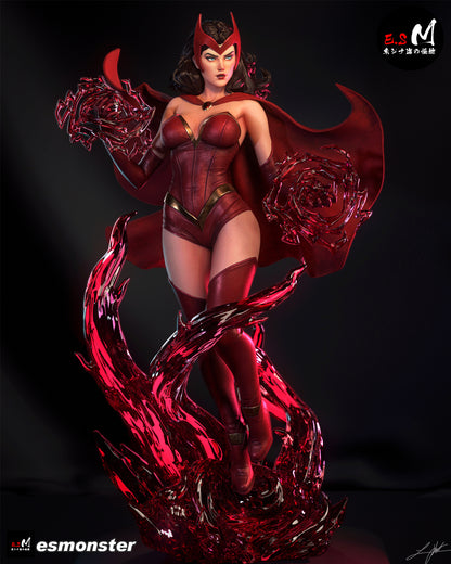 Scarlet Witch Statue 3D-Printed Kit