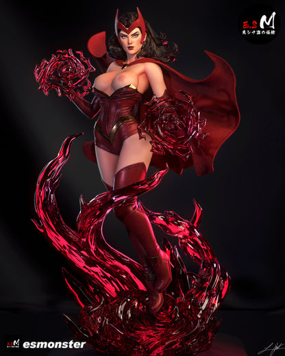 Scarlet Witch Statue 3D-Printed Kit