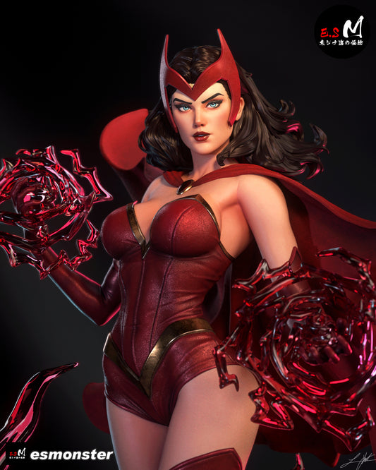 Scarlet Witch Statue 3D-Printed Kit