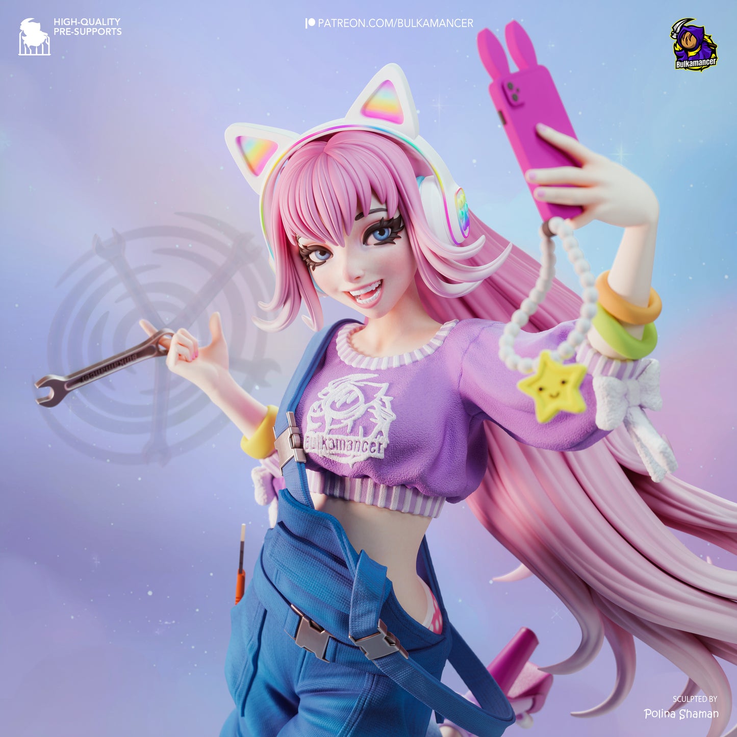 Safie Statue 3D-Printed Kit