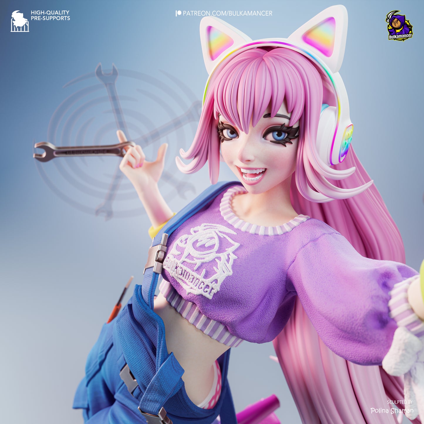 Safie Statue 3D-Printed Kit