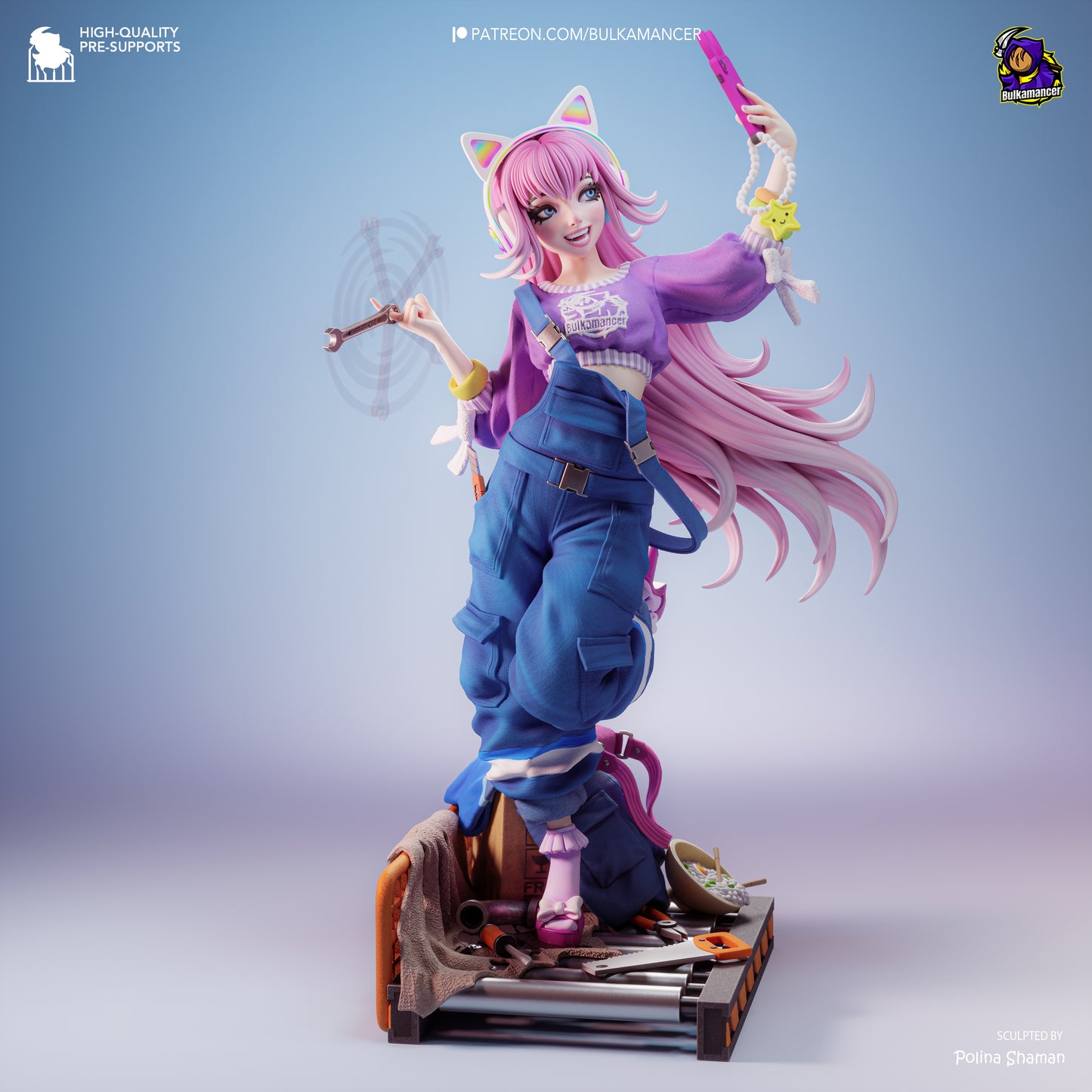 Safie Statue 3D-Printed Kit