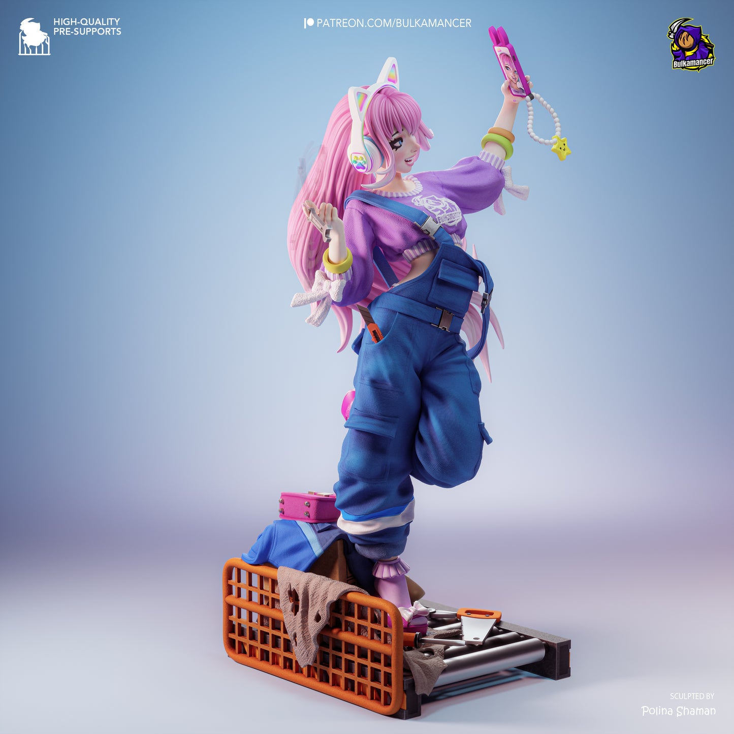 Safie Statue 3D-Printed Kit