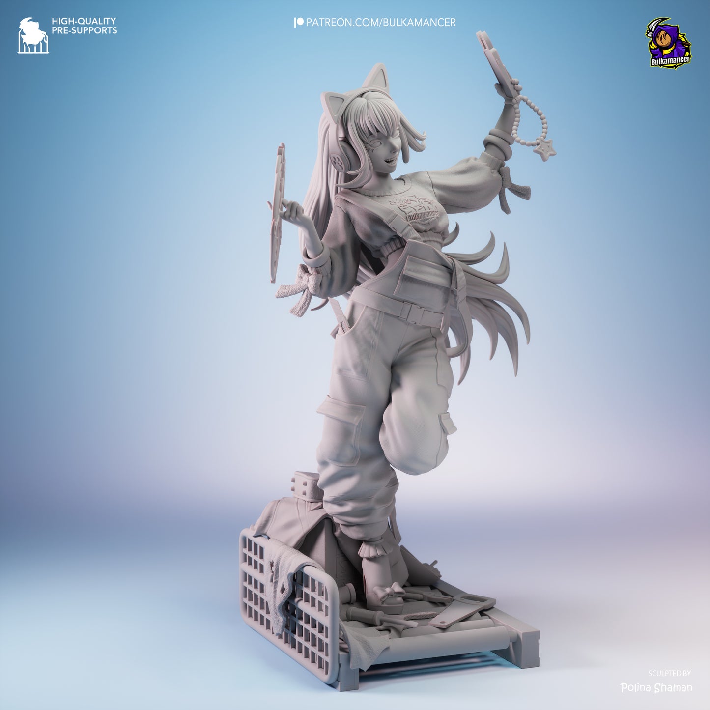 Safie Statue 3D-Printed Kit