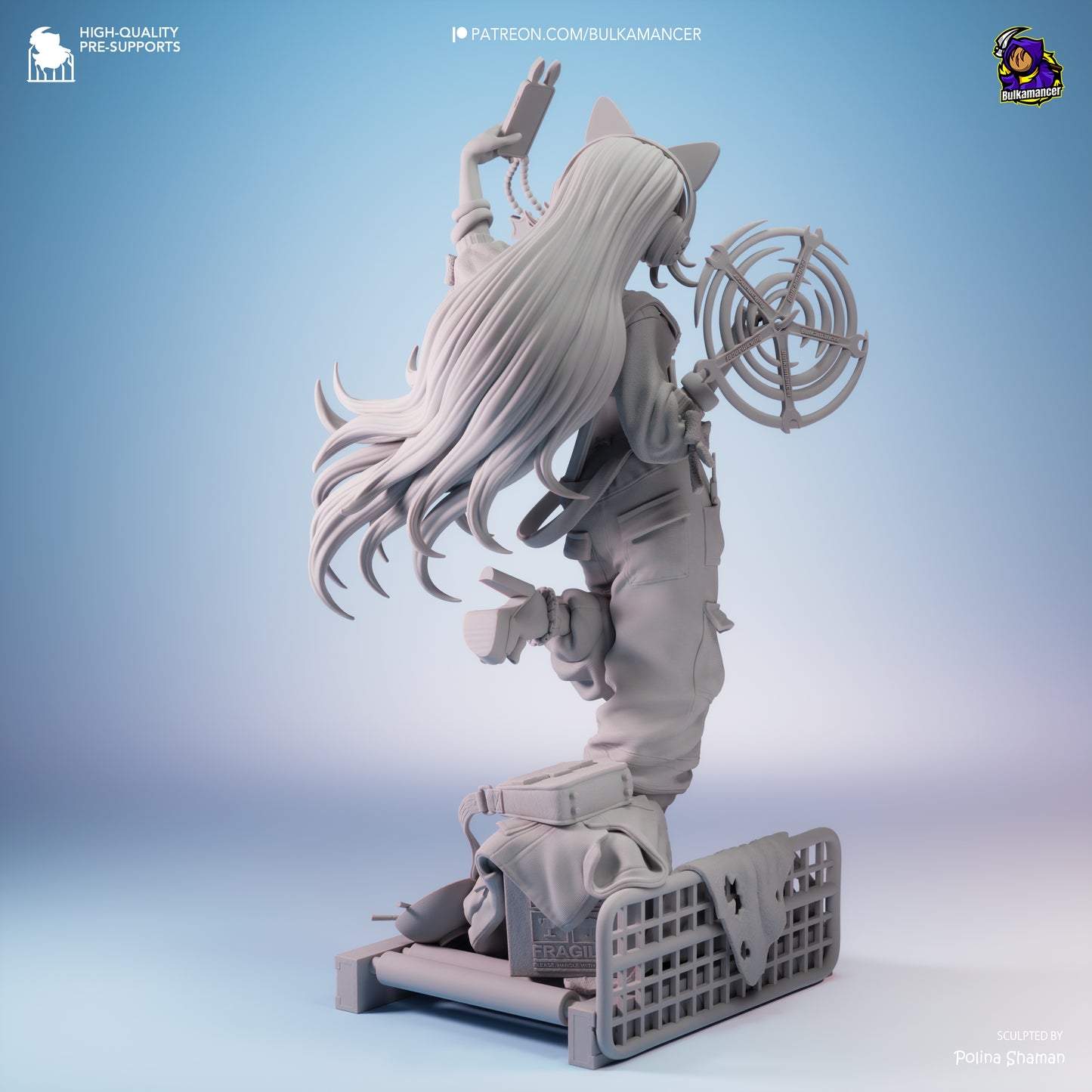 Safie Statue 3D-Printed Kit