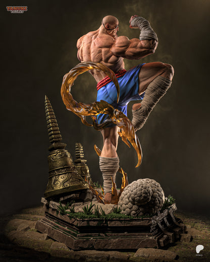Sagat (SF) Statue 3D-Printed Kit