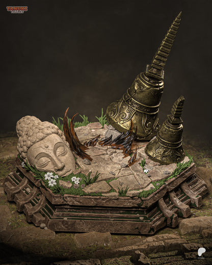 Sagat (SF) Statue 3D-Printed Kit