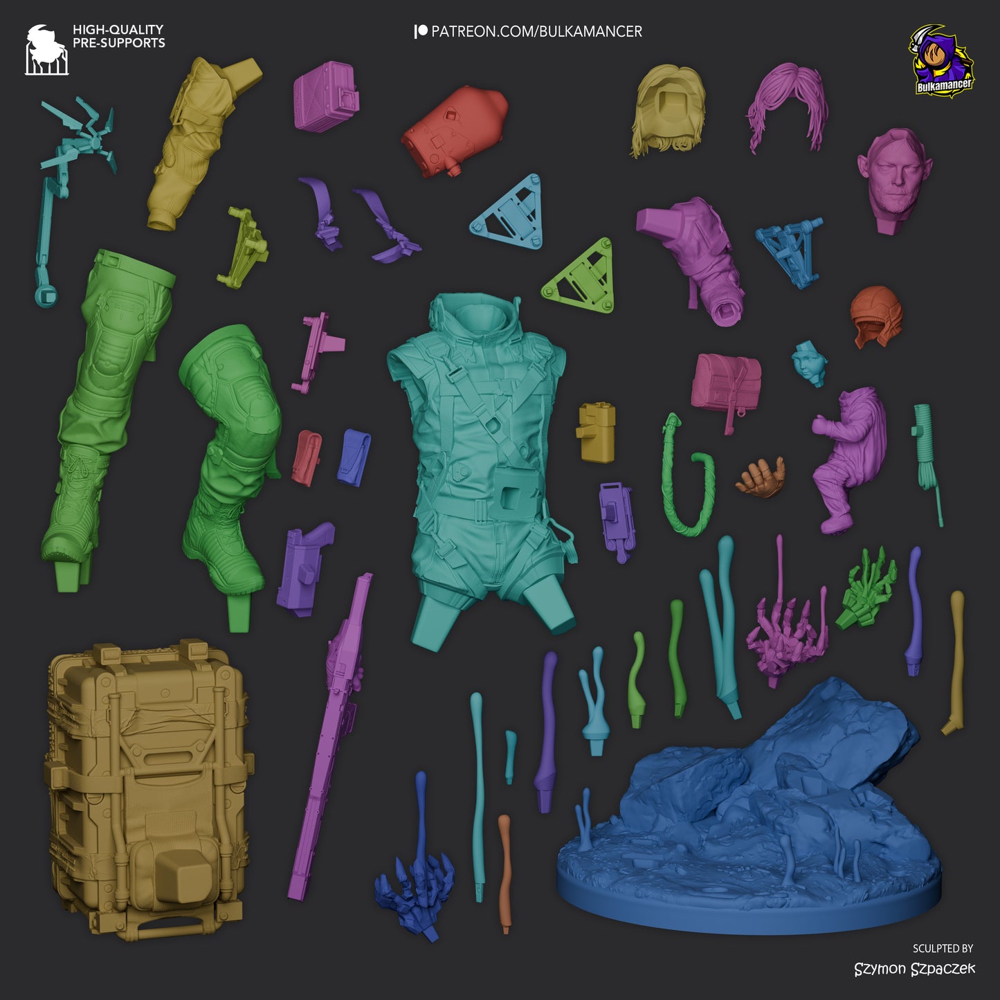 Sam - Dead Stranding Statue