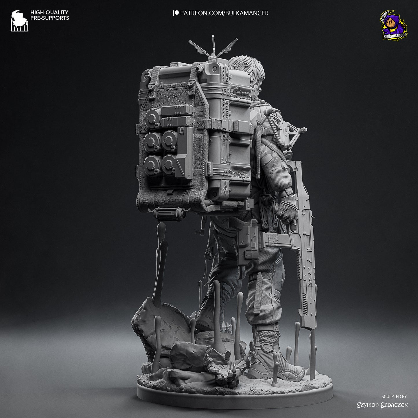 Sam - Dead Stranding Statue