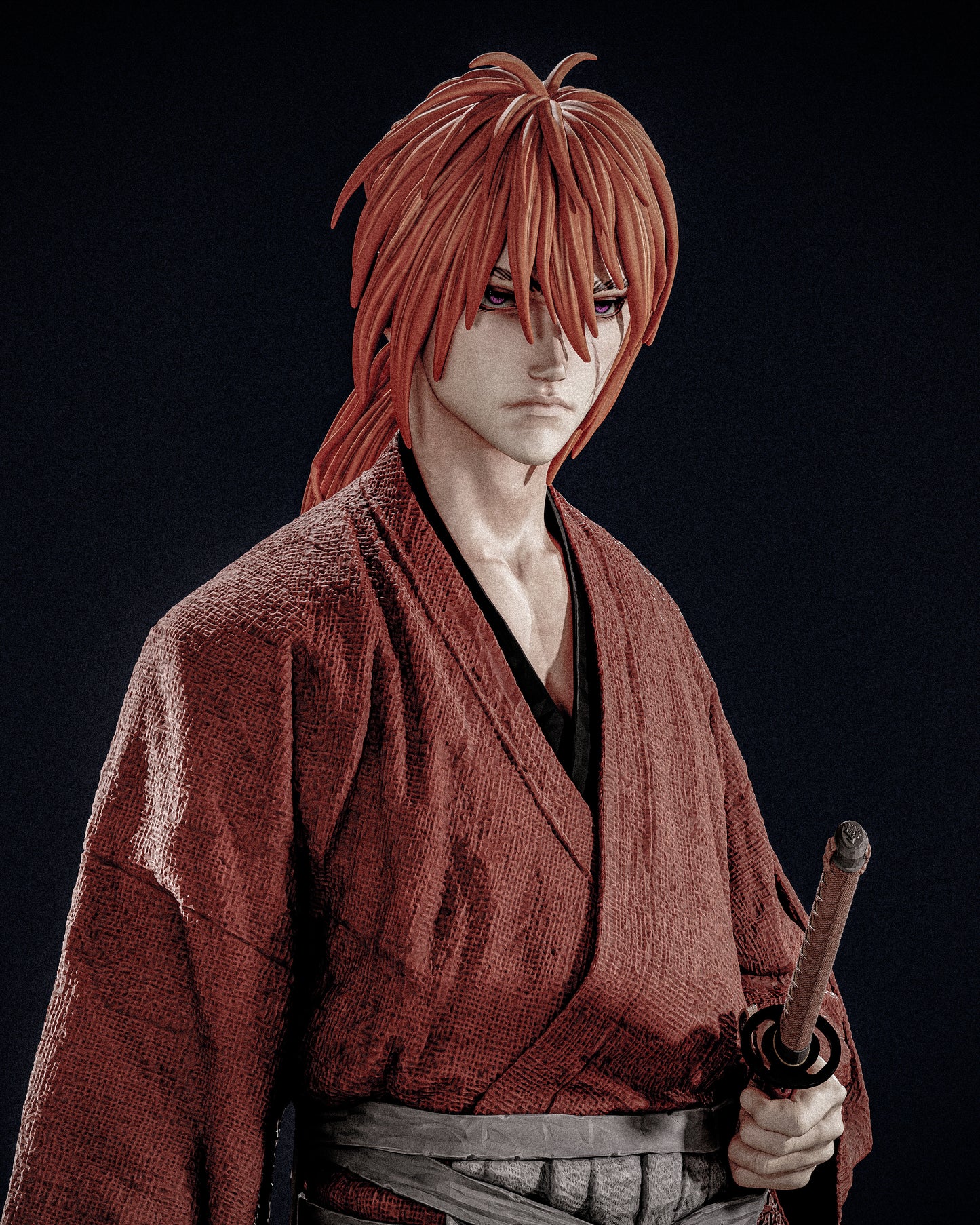 Kenshin Himura Statue
