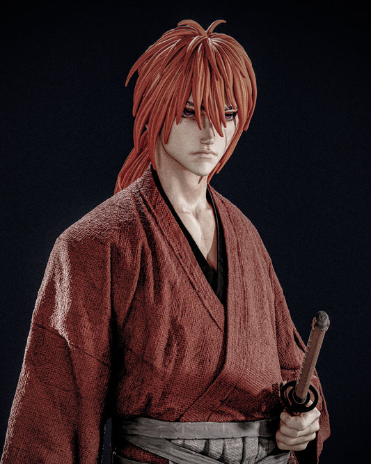 Kenshin Himura Statue