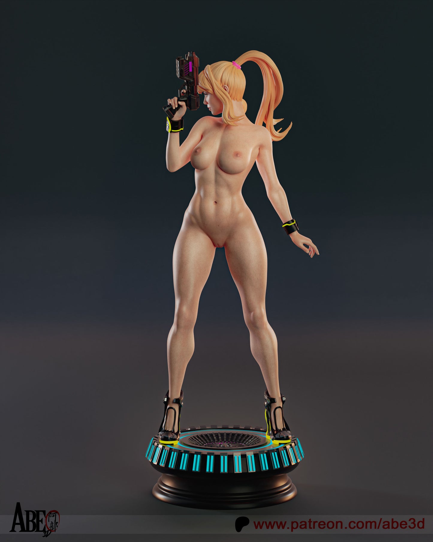 Samus Aran Statue