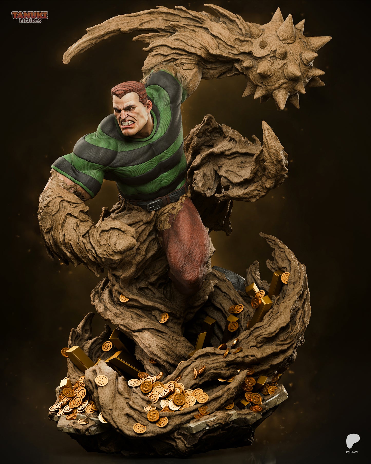 Sandman Statue 3D-Printed Kit