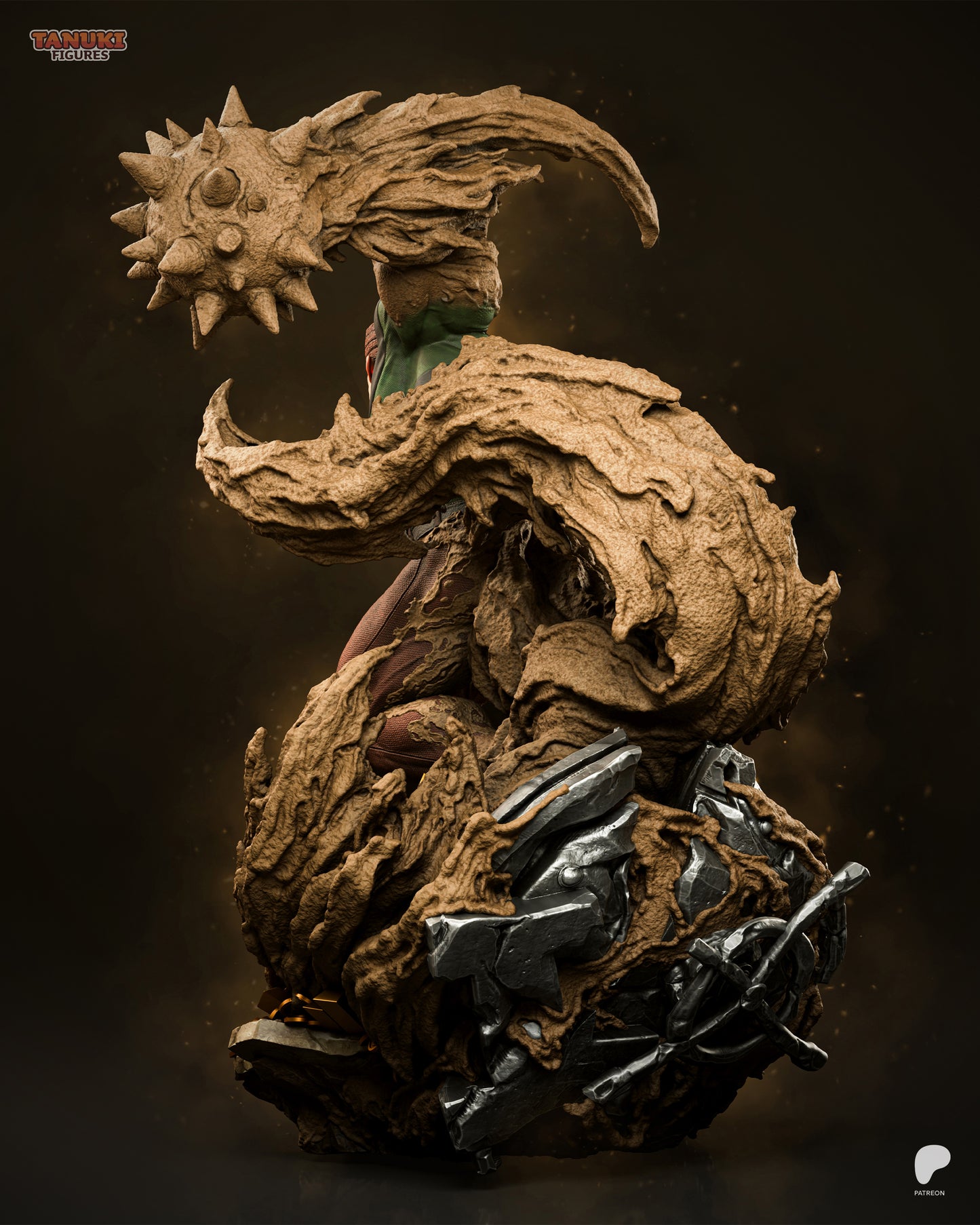 Sandman Statue 3D-Printed Kit