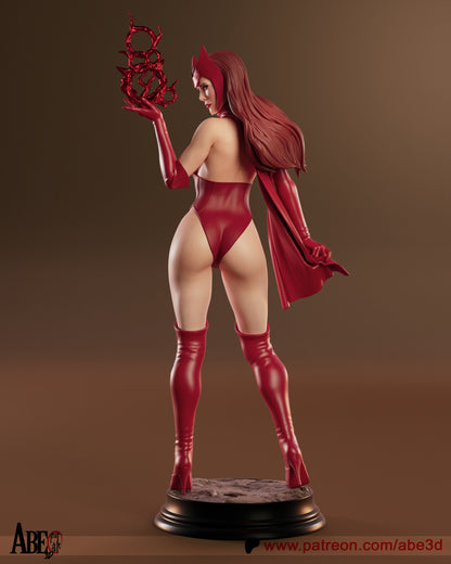 Scarlet Witch Statue 3D-Printed Kit