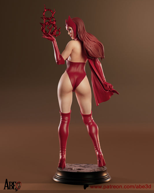 Scarlet Witch Statue 3D-Printed Kit