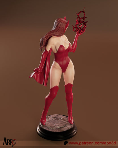 Scarlet Witch Statue 3D-Printed Kit
