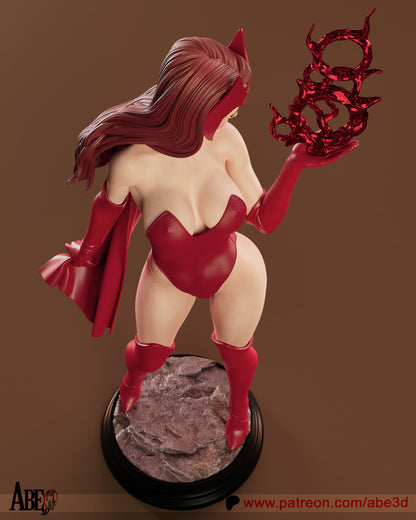 Scarlet Witch Statue 3D-Printed Kit